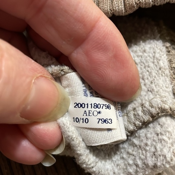 AMERICAN EAGLE | Graphic | Hooded | Long Sleeve | Brown/Pink |Sweatshirt |Size M - Picture 8 of 14